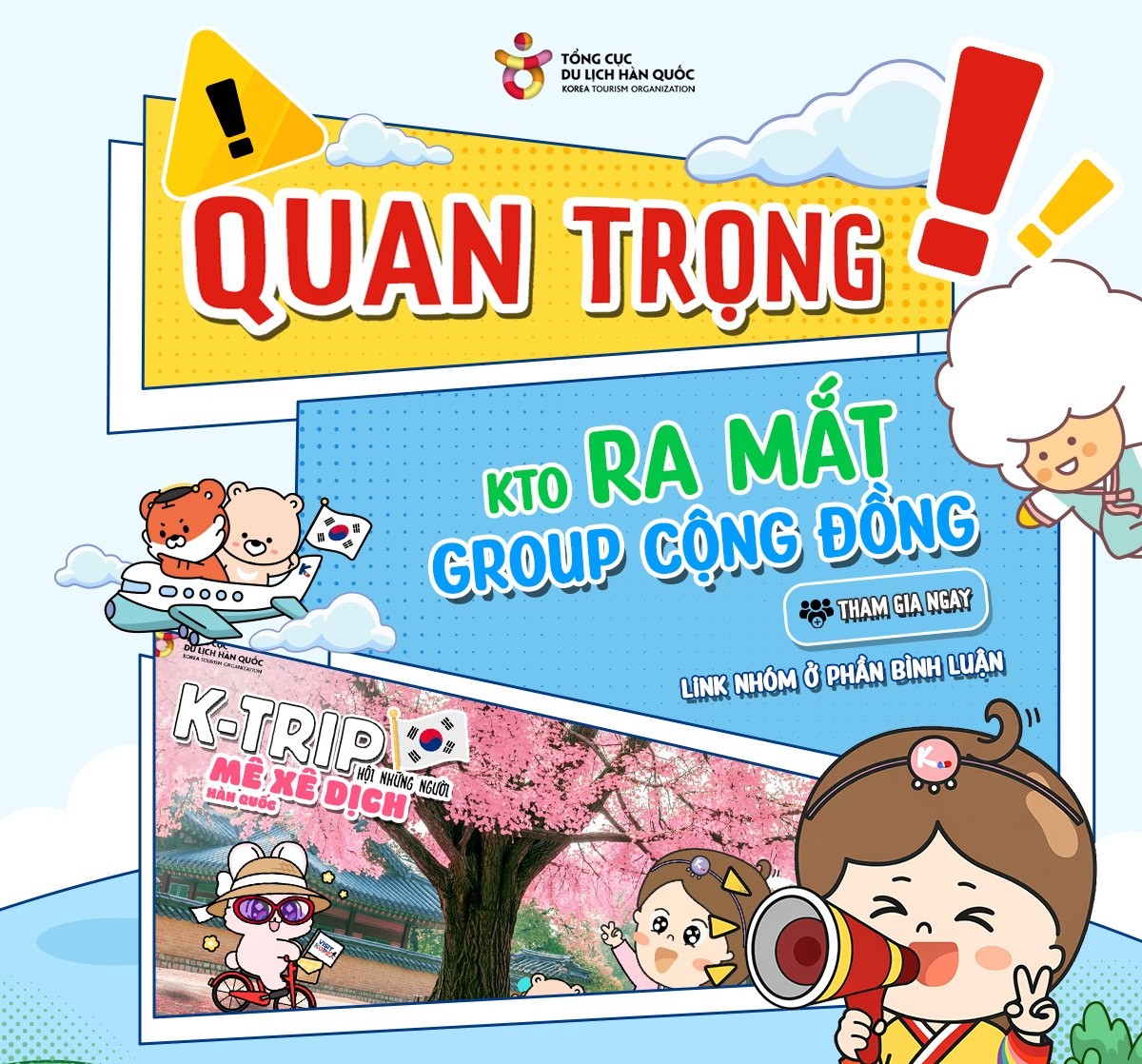 Gia nhập K-TRIP: Hội những người mê xê dịch Hàn Quốc để cùng chia sẻ những trải nghiệm thú vị và cực chất